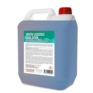 JABON LIQUIDO BAJA ESPUMA CON DESMANCHADOR X 5 LTS