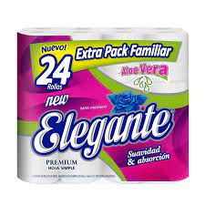 HIGIENICO ELEGANTE ALOE VERA 24X30MTS