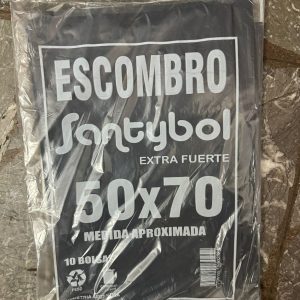 BOLSA ESCOMBRO 50X70 X 10 UNIDADES