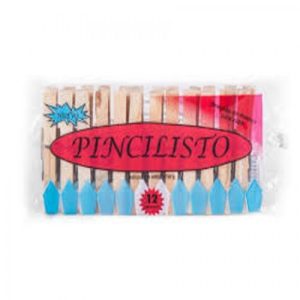 BROCHES DE MADERA X12U