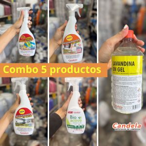 Combo limpieza 5 productos