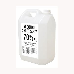 ALCOHOL AL 70% X 5 LTS