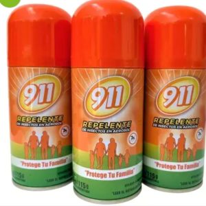 REPELENTE 911 AEROSOL PACK X 3