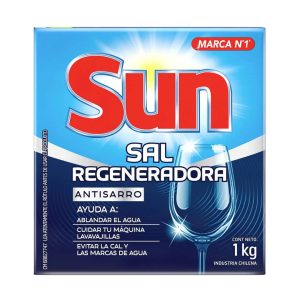 SUN SAL LAVAVAJILLAS REGENERADORA 1 kg EN POLVO CJA