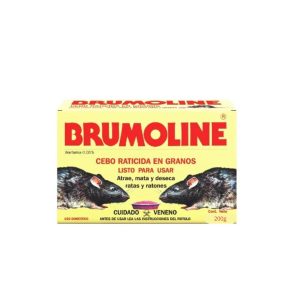 RATICIDA SEMILLA BRUMOLINE X 200g