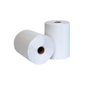 TOALLAS EN ROLLO BLANCA 20CM 2X200