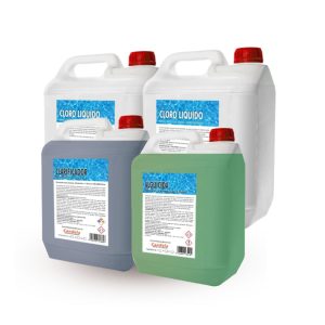 COMBO PILETA 1: 20l cloro + 5l clarificador + 5l alguicida