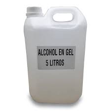 ALCOHOL EN GEL X 5 LTS