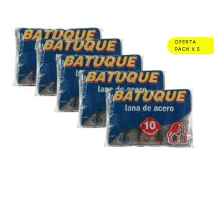 BOLLITO DE LANA ACERO LIMPIALANA - X 5 PACKS OFERTA