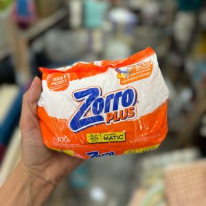 JABON EN POLVO ZORRO PLUS MATIC X400GRS