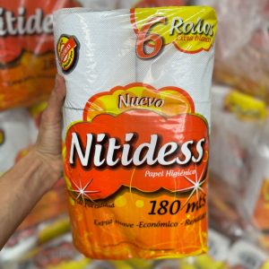 HIGIENICO NITIDESS 6X30MTS