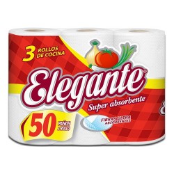 ROLLO DE COCINA ELEGANTE 3X50 PA?OS